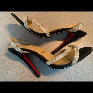 Christian Louboutin black Sandals